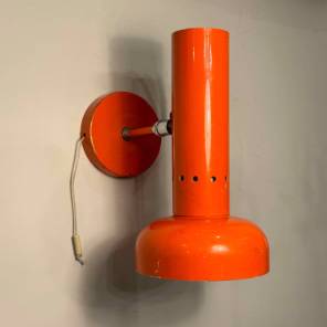 A 1970s Enamel Wall Light